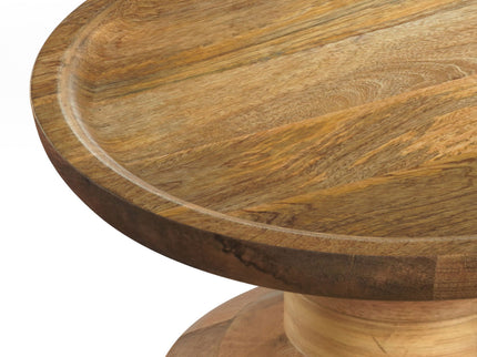 Haynes - Handcrafted Wooden Accent Table