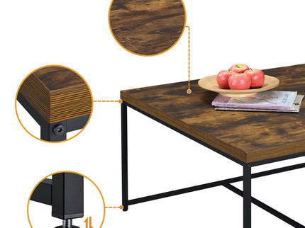 Caitlin - Wood Grain 5 Piece Coffee Table (Set of 5)