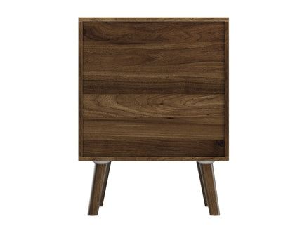 Double Drawer Bedside Table (Set of 2) - Walnut