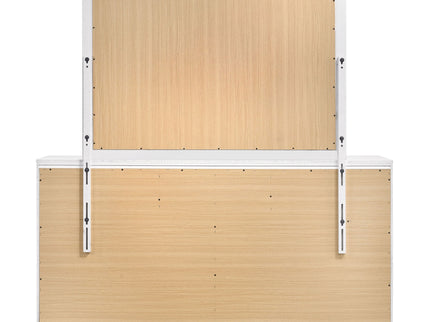 Randall - 7 Drawer Dresser With Mirror - White