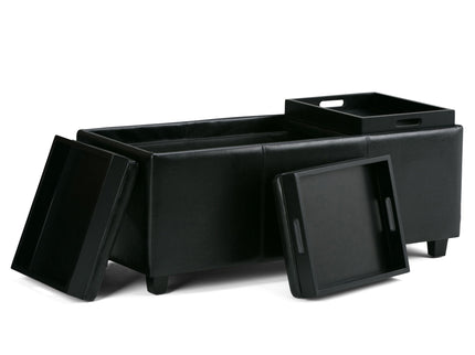 Avalon - Upholstered Storage Ottoman