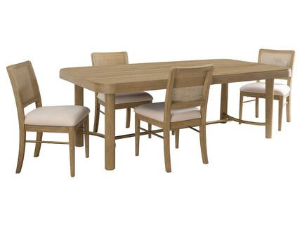 Benson - Extension Leaf Dining Table Set With Chairs