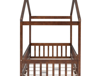 Bed House Bed Frame With Fence