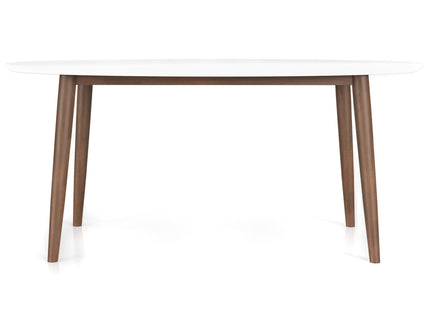Ada - Mid-Century Modern Style Oval Dining Table