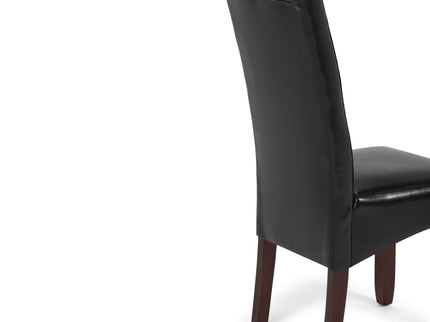 Cosmopolitan - Deluxe Tufted Parson Upholstered Chair (Set of 2)