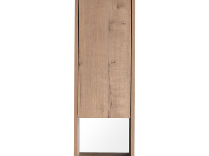 10" Wall Mounted Storage Cabinet, Bathroom Cabinet With Soft Close Door - Imitative Oak