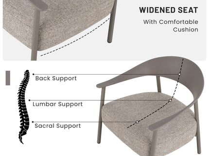 Furniture Set With Seat Cushions, Sturdy And Durable