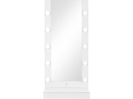 Elisa - Narrow Tall Mirror With Speaker And Drawer