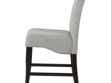 Upholstered Counter Stools (Set of 2) - Gray