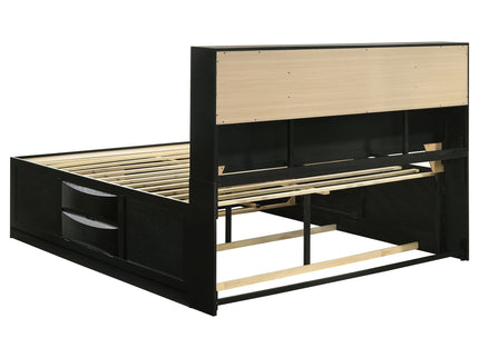 Palamino - 5 Piece Eastern King Bedroom Set - Black