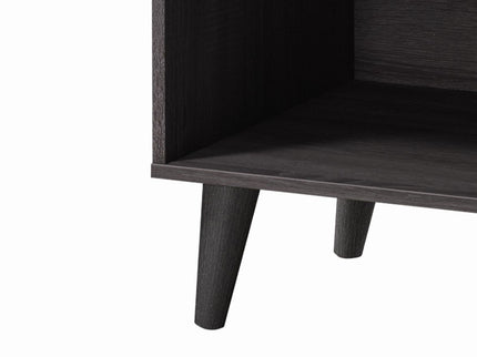 Amidon - TV Stand, With 2 Storage Shelves And 1 Cabinet