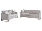 Beige / 2 Pc. Sofa, Loveseat