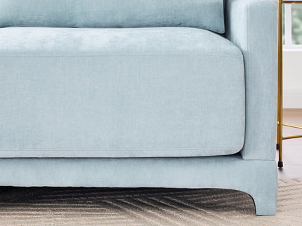 Elegant Sofa With Ergonomic Design And Lumbar Pillows