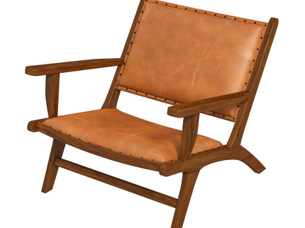 Daniel - Arm Chair - Brown / Tan
