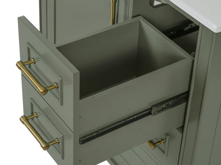 Traditional Bathroom Vanity Set With Soft Close Doors