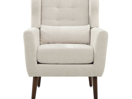 Modern Accent Chair Upholstered Foam Filled Living Room Chairs Comfy Reading Chair Mid-Century Modern Chair With Fabric Lounge Arm Chairs Armchair For Living Room Bedroom
