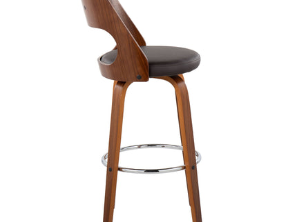 Cecina - Mid-Century Modern Barstool With Swivel (Set of 2)