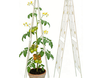 Metal Garden Trellis Rustproof Trellis For Climbing Plant Outdoor Flower Support