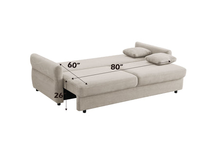 Haran - Pull Out Sleeper Sofa With Storage