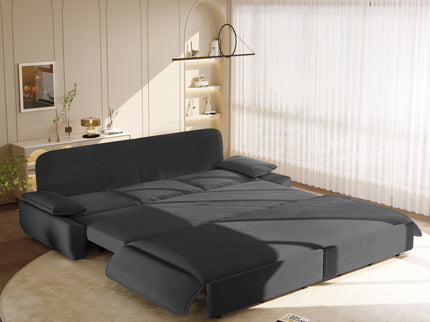 King Size Pull Out Sofa Bed, 3 In 1 Convertible Multifunctional