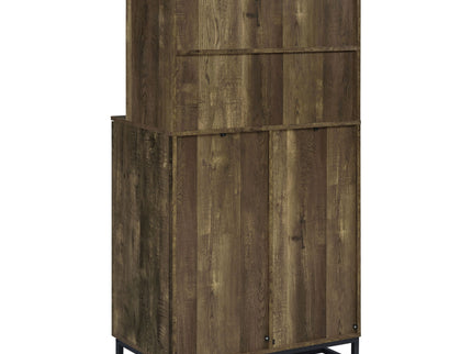 Harlie - 2 Door Wine Cabinet - Oak