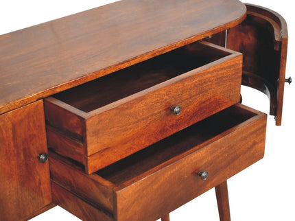 Grove Console Table - Brown