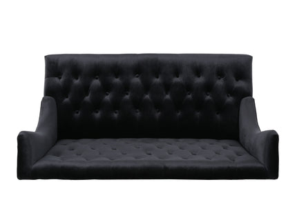 Nurturing - Upholstered Loveseat With Wing Back And Diamond Tufting