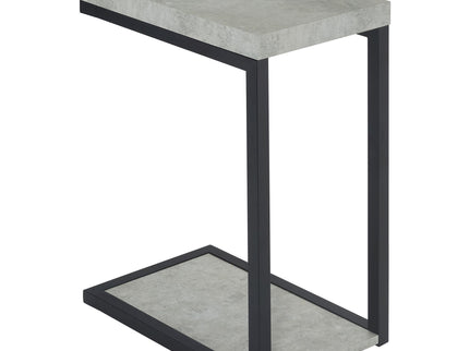 Snack Table With Industrial Base