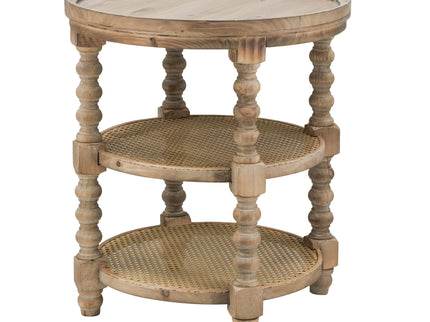 Round 3 Tiered Side Tabel, End Tabel For Lving Room Bedroom Entryway