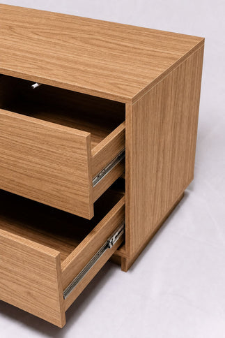TV Stand For TVs Up To 60" With 2 Doors And 2 Drawers