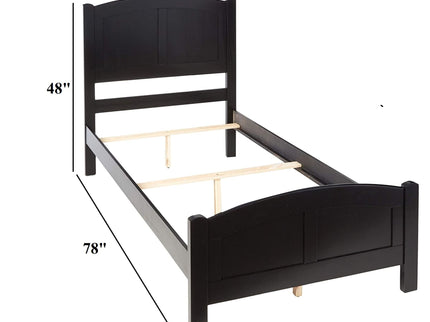Carved Headboard Bed