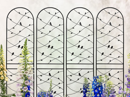 Garden Rustproof Trellis For Climbing Plants