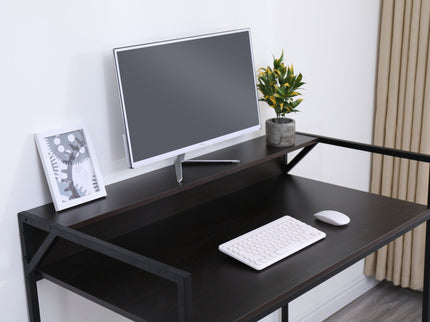 Console Table Narrow Modern Entryway Table Small Behind Couch Table Skinny Sofa Table Hallway Table For Living Room - Black