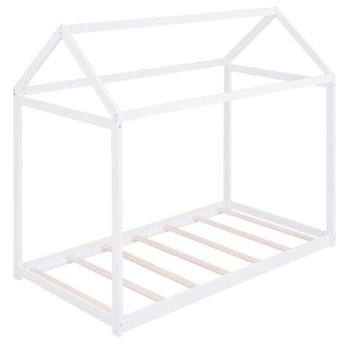 Wooden House Shaped Bed