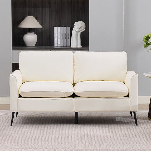 Upholstered Loveseat, For Living Room