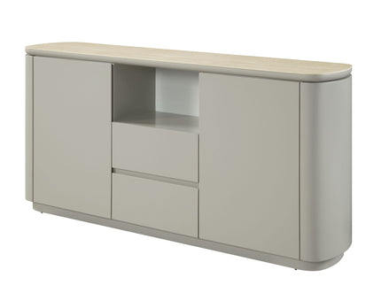 Ingram - Ceramic Top Server - Light Gray