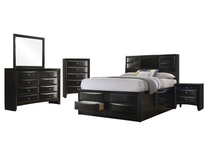 Palamino - 5 Piece Eastern King Bedroom Set - Black