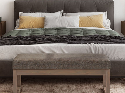 Milltown - Upholstered Ottoman Bench