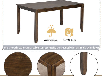 Kitchen Dining Set, Rectangular Dining Table