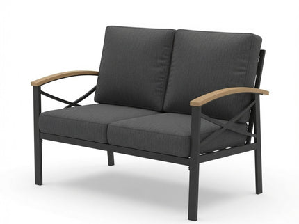 Outdoor Loveseat With Washable Cushions