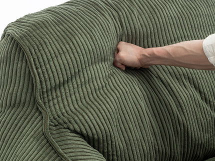 Comfy Bean Bag Chair With Filler, Fluffy And Cozy Seating