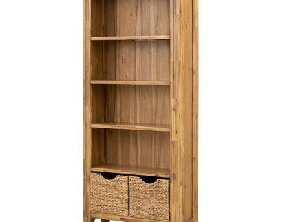 Bookcase - Natural Wood / Brown