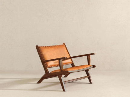 Daniel - Arm Chair - Brown / Tan