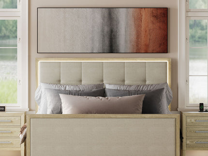 Adeline - Bed With LED Light (High Footboard)