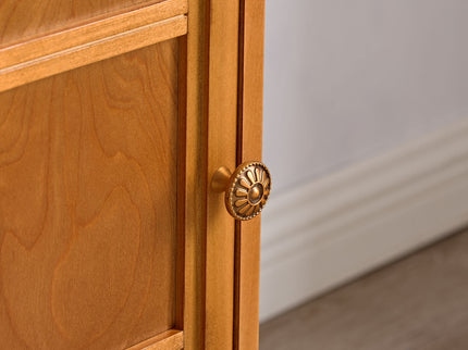 Floor Cabinet With Adjustable Shelf, Storage For Entryway