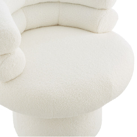 Round Swivel Accent Chair For Living Room
