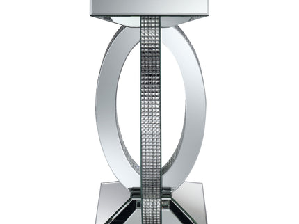 Empire - Square Side End Table - Silver