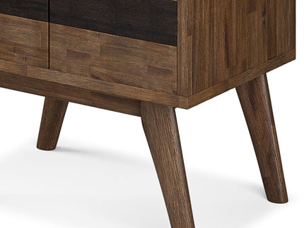 Clarkson - Bookcase With Storage - Rustic Natural Aged Brown
