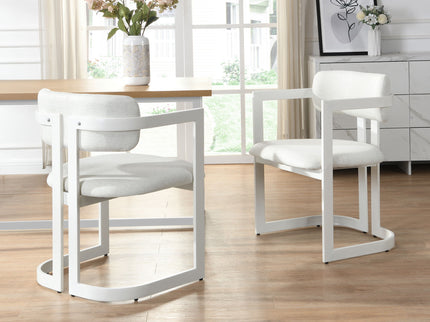 Upholstered Dining Armchairs (Set of 2)
