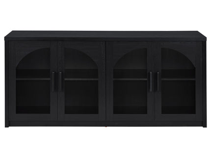 Shayne - 4 Door Sideboard With Arched Doors - Black